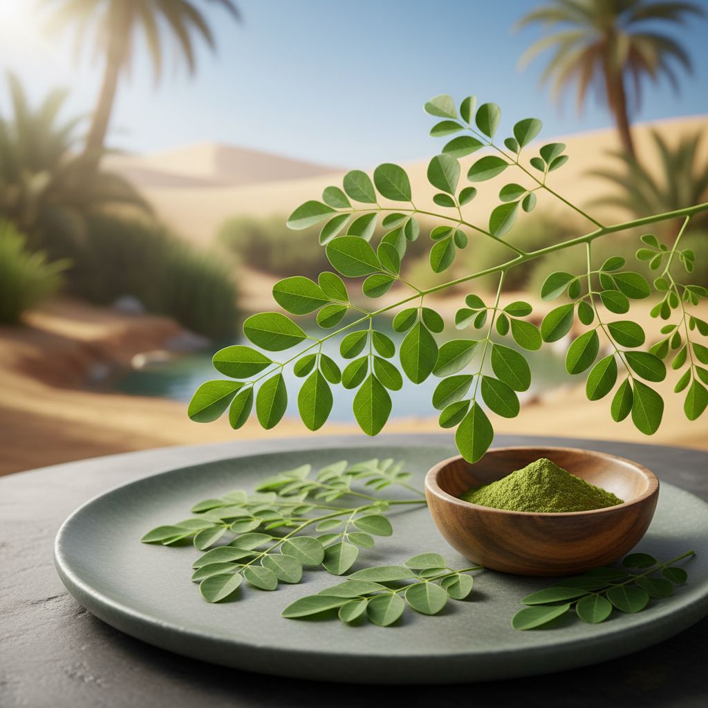 Organic Moringa — Moringa oleifera from VENI FARMS, Kharga Oasis, Egypt