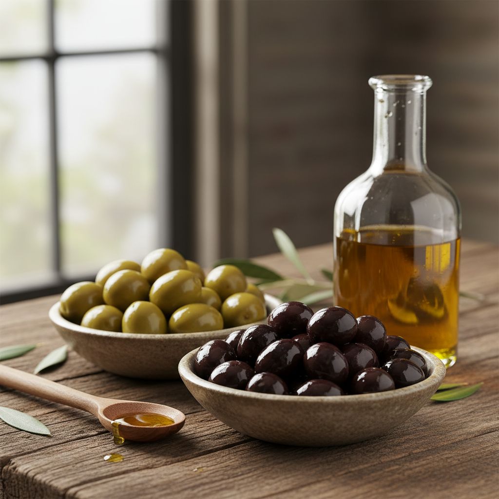 Organic Olives & Olive Oil — Coratina, Koroneiki, Arbequina from VENI FARMS, Kharga Oasis, Egypt