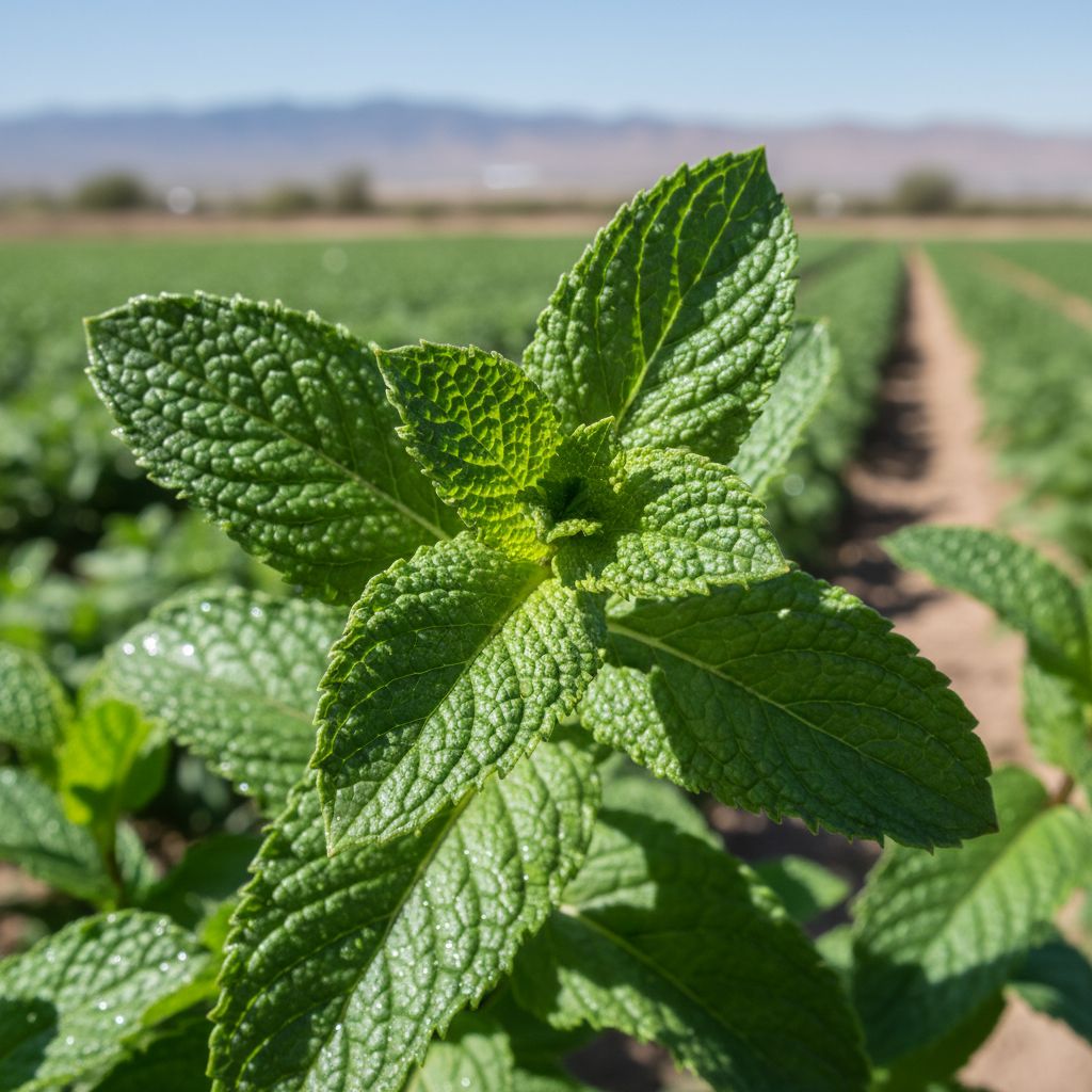 Organic Peppermint — Mentha piperita from VENI FARMS, Kharga Oasis, Egypt